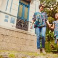 Roupas iguais para mães e filhas
