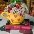 Flores na decoração de festa infantil